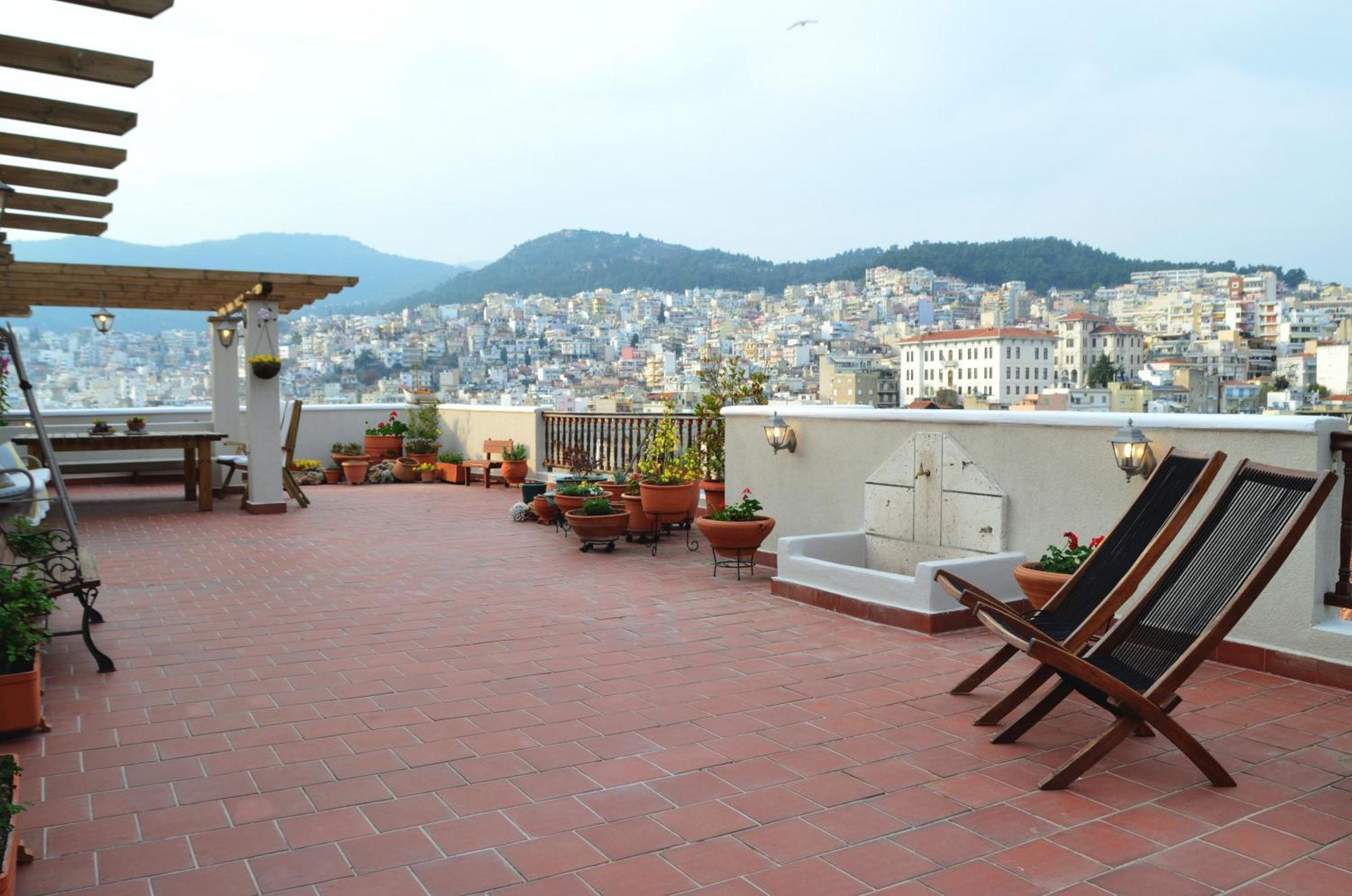 Old-Town Roof-Garden Suite Kavala Exterior photo